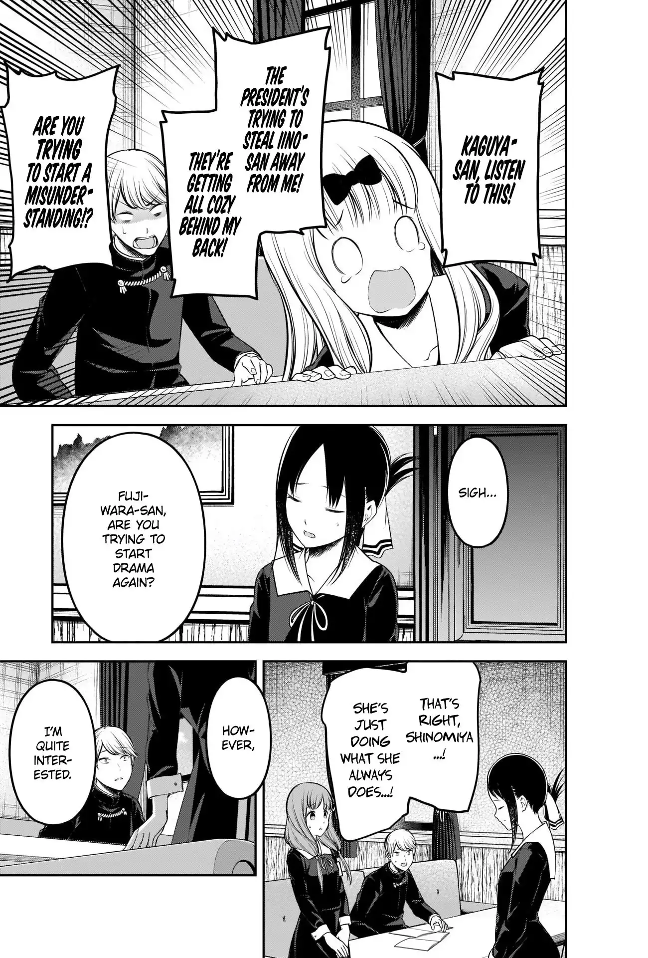 Kaguya-sama wa Kokurasetai - Tensai-tachi no Renai Zunousen Chapter 213 11